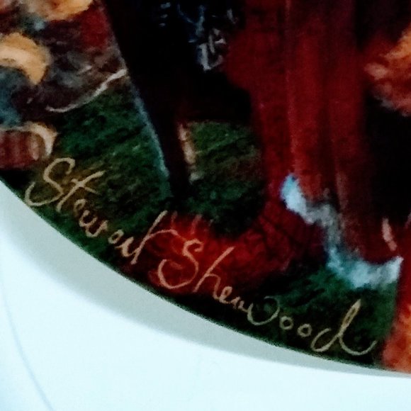 Toasty Warm Decorative plate by Steward Sherman - Picture 3 of 5
